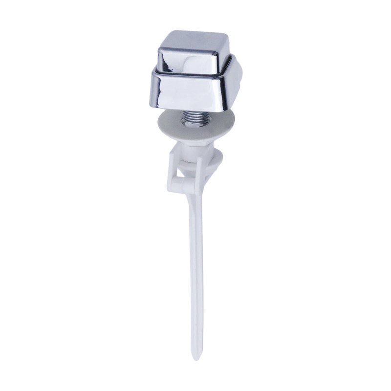 Semetall Toilet Flush Handle-Push Button Tank Handle Replacement, Side Mount