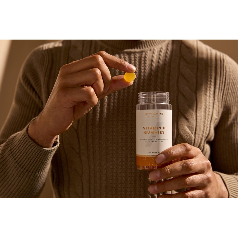 Vitamin D Gummies 25mcg - Support Immune System, Bone Health