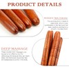 FERCAISH 4 Pieces Wooden Acupressure Pen Ears Massage Stick, Trigger