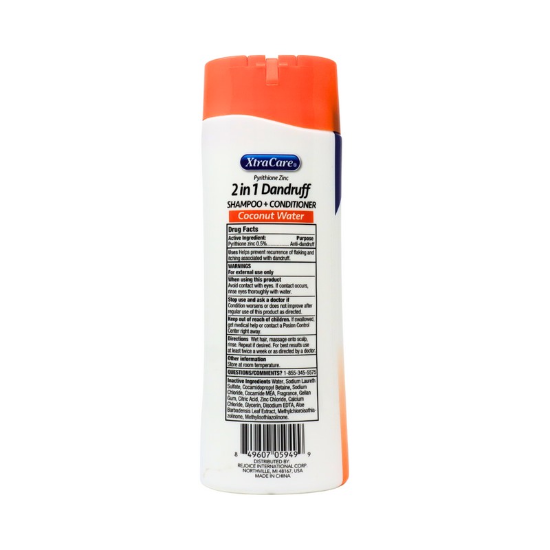 XTRACARE 2 IN 1 DANDRUFF SHAMPOO + CONDITIONER COCONUT WATER