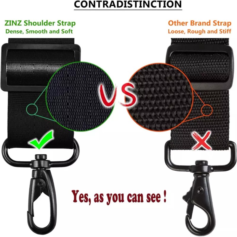 ZINZ 가방 어깨끈 패딩 조절 가능한 교체 [79] ZINZ Bag