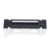 Patch Panel 8 Ports CAT6 Network Cable Rackmount 568A/B RJ45
