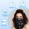 2pcs face shield,neck gaiter -Breathable & Lightweight Sun Protection,Suitable for