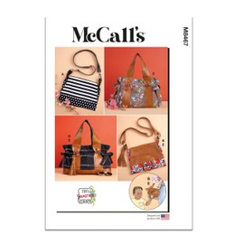 MCCALLS M8467OS Bags by Tiny Seamstress Designs OS (ONE Size)