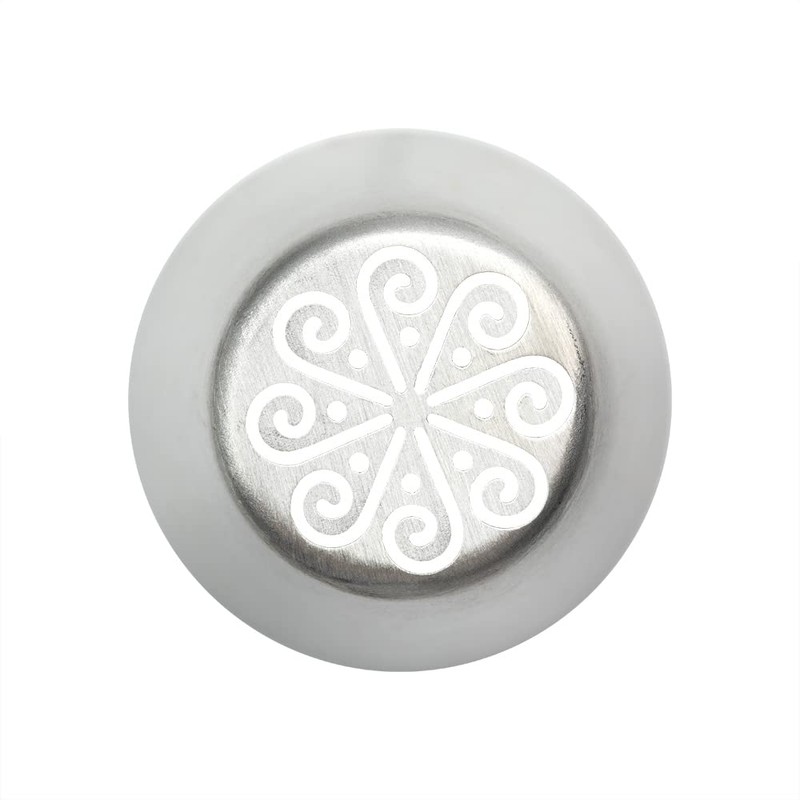Pastry Tek Stainless Steel #3 Russian Piping Tip - 1