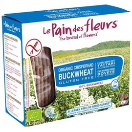 Le Pain Des Fleurs Organic Buckwheat Gluten Free No Salt No Added Sugar Crispbread , 150 g