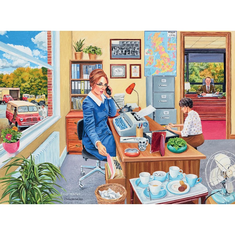 Ravensburger - Happy Days Work Day Memories - 4 x