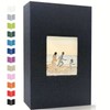 Linen 4x6 Photo Album with Cover Window, 200/300/600 Pockets