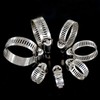 Swpeet 60Pcs Assorted Sizes Hose Clamps Kit, 304 Stainless Steel