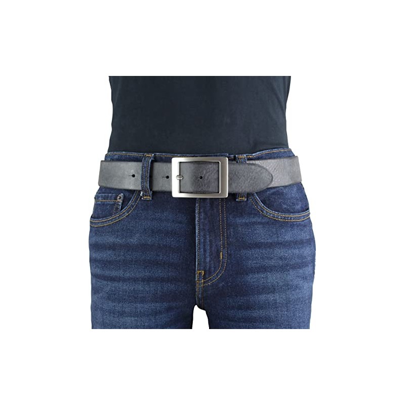 BELTINGER Men's Belt Made of Soft Full Cowhide Leather with