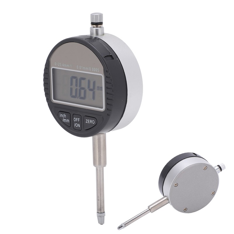 Electronic Digital Dial Indicator Gauge Inch/Metric Conversion Measuring Tool 0.01mm