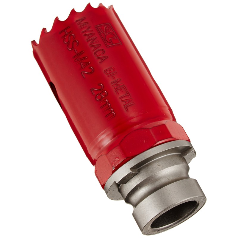 Miyanaga SLBI028 ESROCK Bimetal Hole Saw (Cutter)