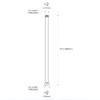 OFFO Shower Head Extension Arm, 16 in Shower Arm Extension
