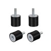 uxcell Rubber Mounts 4pcs M5 Male/Female Vibration Isolator Shock Absorber,