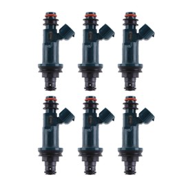 Rayten Fuel Injector set of 6 pcs fitment for Lexus ES300 1997-2001 RX300,for Toyota Avalon,for Camry Highlander,for Sienna,for Solara 1999-2003 3.0L V6 23250-20020,replaces# FJ333