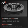 A-Premium Engine Harmonic Balancer Crankshaft Pulley Compatible with Honda Civic