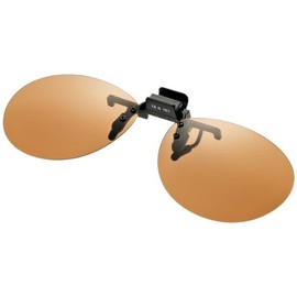 (New York Collection) New York Collection [Clips for Clip Just One Touch Charged] Clip Up Polarized Sunglasses -