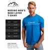 Merino Wool Men's T-Shirt - 100% Organic Merino Wool Undershirt