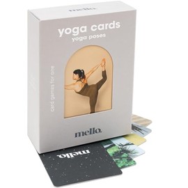 Luckies - Yoga Deck of Cards | Fitness and Meditation Cue Cards | Stress Relief and Self-Care Gifts for Women | Mindfulness, Balance, Relaxation | Unique Yoga Home Workouts Wellness Anxiety Exercise