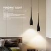 Modern Pendant Light for Kitchen Island Iron LED Hanging Ceiling