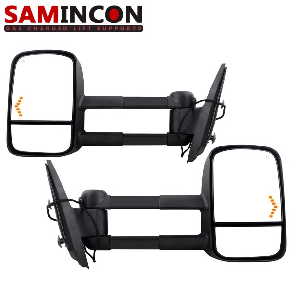 BOXI Pair For 07-13 Chevy Silverado Sierra Tow Power Heated