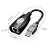 USB Over Ethernet Extender to Rj45 Adapter for Cat 6/6e/5/5e