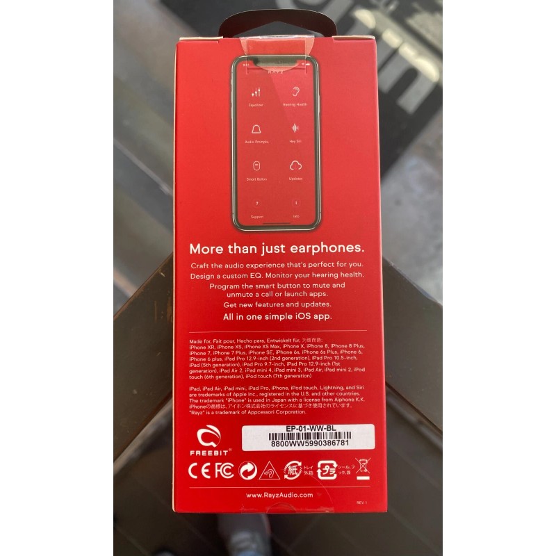 Rays rayz headset lightning MFI