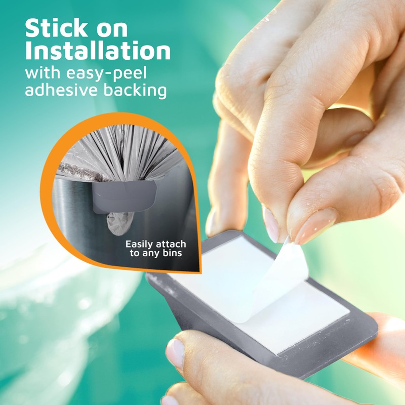 PlasticMill Trash Bag Cinch - Trash Bag Holder for Trash