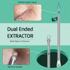 8PCS Blackhead Remover Tools,Stainless Steel,whitehead pimple acne Removal,clean tools