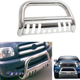 Parts-Diyer 2.5" Bull Bar Push Bumper Grille Guard Compatible with 1999-2006 Tundra/2001-2007 Seuqoia