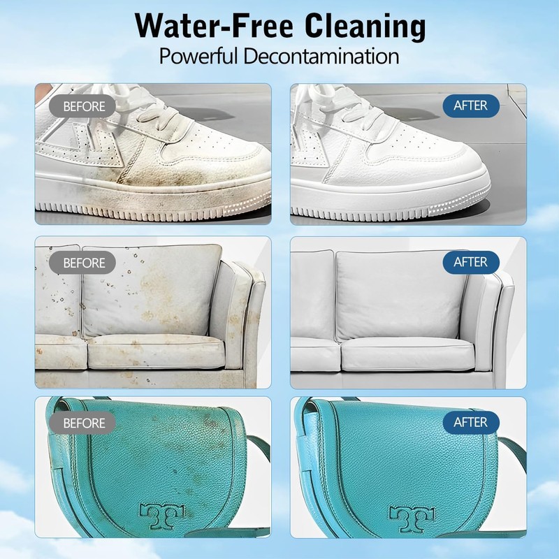 2PCS Multi-Functional Cleaning and Stain Removal Cream,Multi Purpose with Sponge,