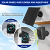 for Ring Solar Panel Outdoor Cam Plus,Stick Up Cam Pro,