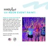 Handy Art UV Neon Event Paint in Bucket, 5-Gallon, Yellow