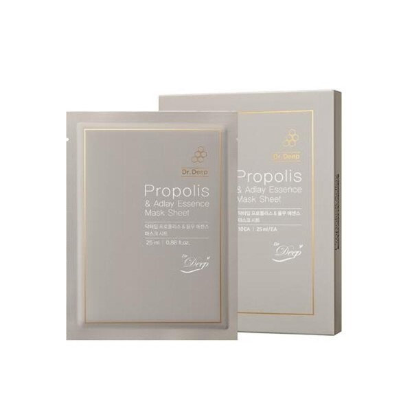 Doctor Deep Propolis Yulmu Mask Pack 10 sheets /