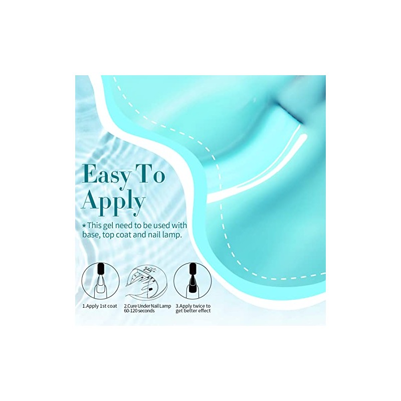Born Pretty UV Nagellack Jelly Pastell - Gel Nagellack Fr√ºhling