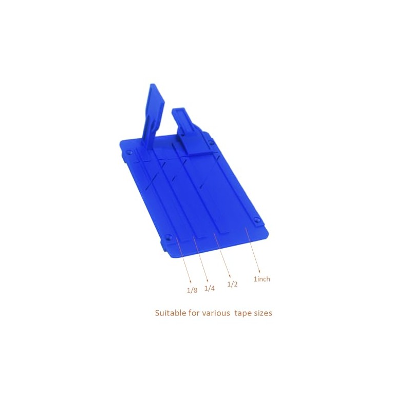 Tape Splicing Set, Blue Splicing Block with 2 Leader Tapes