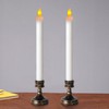 8PCS LED Taper Candle Flameless Window Candle Remote Control Warm