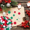 BQTQ 2100 Pieces Christmas Pom Pom Mini Fluffy Pom Pom
