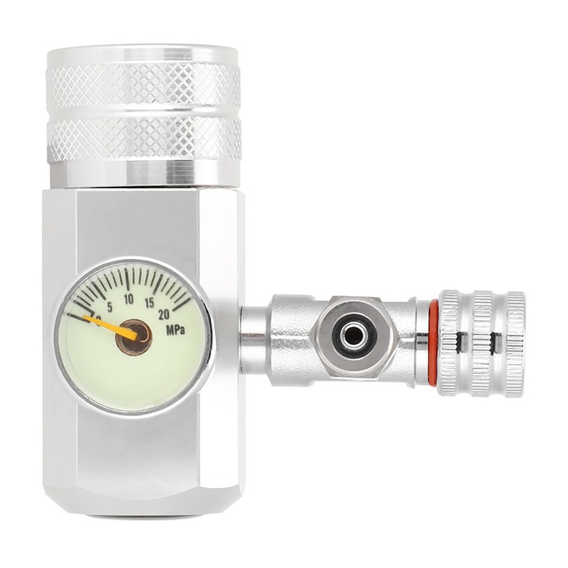 CO2 Regulator Aquarium Big Single Gauge Display (w21.8)