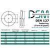 Spring Washer Form B in Accordance with DIN 127, Stainless