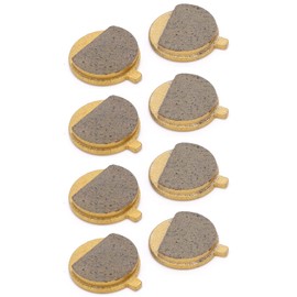 Shanrya Pastilla de Freno de Disco Redondo, Pastilla de Freno de Scooter eléctrico Buena disipación de Calor Resistente al Desgaste para Bicicleta de montaña