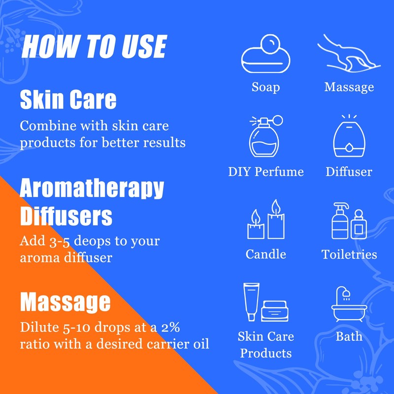 HIQILI Essential Oils for Diffusers for Home，Top 6 Gift Essential