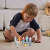 Mini People Figures 1:87 Painted Standing Pose HO Scale for