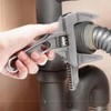 MOCOXYKLXY Monkey Wrench, Faucet Wrench, Motor Wrench, Large Opening, Adjustable,