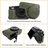 VOVMOEYA Camera Case for Panasonic Lumix DC-TZ99 with Adjustable Shoulder