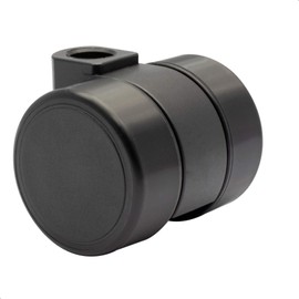 Wagner Design 01024501 Furniture Castor / Soft Swivel Castor with Logo Diameter 38 mm / Height 40 mm / Load Capacity 70 kg / Made in Germany