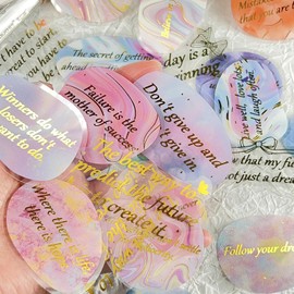 Pegatinas de vida artística, pegatinas para álbumes de recortes, pegatinas decorativas, pegatinas adhesivas para equipaje, vidrio, agendas, cuadernos, decoración de álbumes de recortes