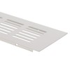 sourcing map 1Pcs Rectangle Ventilation Grille Aluminum Alloy Mesh Air