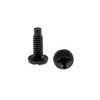 CablesAndKits Rack Screws, 12-24 Thread, Phillips Head (Qty 50)