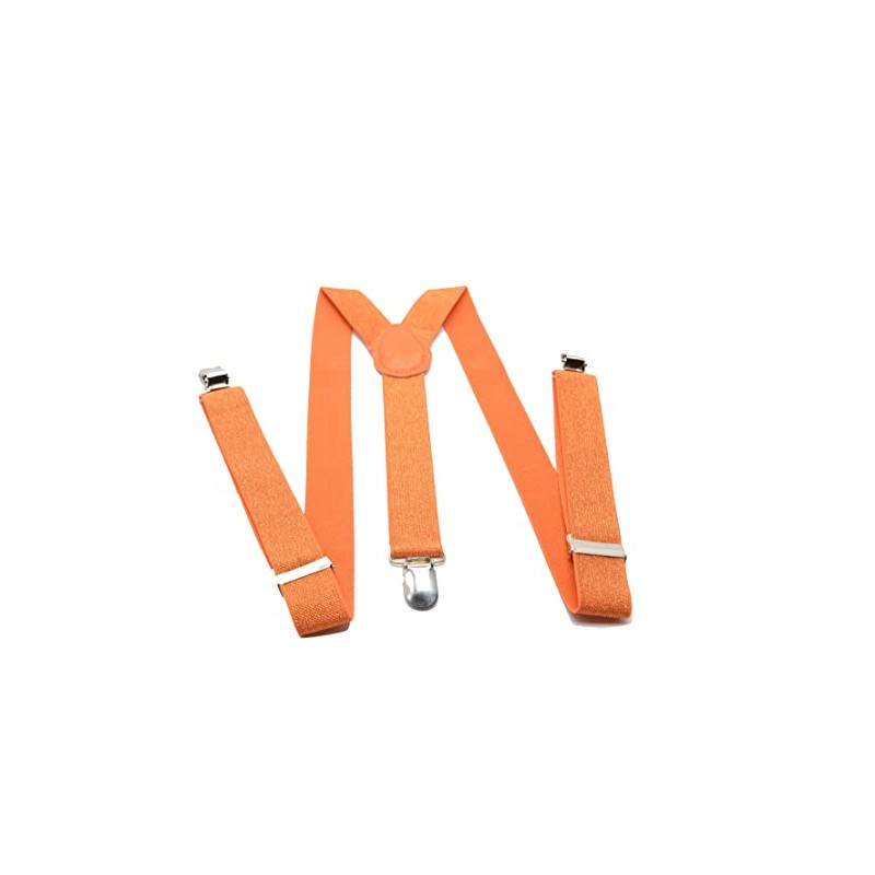 Aries Boutique (Orange) Rhinestone Elastic Braces Orange Straps for Costumes